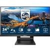Philips 242B1TC Monitor PC 60,5 cm (23.8") 1920 x 1080 Pixel Full HD LED Touch s