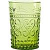 Zafferano 27 cl - Provenzale Bicchiere Acqua in Vetro - Set 6 Pezzi