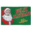 AZ FLAG Bandiera Feliz Navidad Buon Natale 150x90 cm 2 Occhielli | Uso interno ed esterno bandiera decorativa Merry Christmas doppie cuciture e bordi rinforzati con occhielli metallici