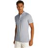 Calvin Klein Uomo Maglietta Polo Maniche Corte Tipping Slim Elasticizzata, Blu (India Ink), XS