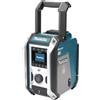 Makita DMR115 Job-site Radio da cantiere con alimentatore 220V.
