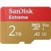 SanDisk Memoria flash SanDisk Extreme 2 TB MicroSDXC UHS-I Classe 10 [SDSQXAV-2T00-GN6MA]