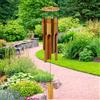 ASTARIN Campanelli a vento in bambù per esterni, campanelli a vento in legno con melodia profonda, 76,2 cm, classico scacciaspiriti da giardino zen per relax, grazia. Decorazione per la casa per patio,