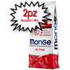 MONGE CANE CROCCHETTA ALL BREEDS ADULTO ACTIVE POLLO 12 KG [PREZZO A CONFEZIONE - acquisto min. 2 confezioni]