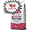 MONGE CANE CROCCHETTA ALL BREEDS PUPPY & JUNIOR MANZO E RISO 12 KG [PREZZO A CONFEZIONE - acquisto min. 4 confezioni]