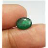 colori di gemme 1,77 Ct Smeraldo Naturale Qualità AAA Verde Taglio Ovale Zambia Gemme Non Tra...