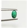 colori di gemme 0,33 Ct Naturale AAA Verde Zambia Smeraldo Taglio Ovale Gemme di Smeraldo Aut...