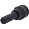KS Tools 450.0493 Bussola per Avvitatori ad Impulsi per Viti a Esagono Incassato, Lunga, 22 mm, 1