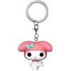 Funko POP! Keychain: Hello Kitty - My Melody - (Spring Time) - Mini Figura in Vinile da Collezione Novità Portachiavi - Riempitivi per Calze - Idea Regalo - Merchandising Ufficiale - Cartoons Fans
