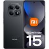 Xiaomi Redmi Note 15 17,2 cm (6.77'') 4G 8 GB 256 GB 6000 mAh Nero