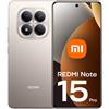 Xiaomi Redmi Note 15 Pro 17,2 cm (6.77'') 4G 8 GB 256 GB 6500 mAh Titanio