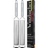 Winzbacher® DAS ORIGINAL [2er Set] Edelstahl Reibe | Parmesanreibe, Zitronenreibe, Muskatnuss, Ingwerreibe, Zester | rasiermesserscharfe Klinge | inkl. Sch?tz & Reinigungsbürste