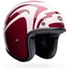 Bell Casco Moto Jet Bell CUSTOM 500 SLAP Rosso