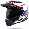 Berik Casco Moto Berik Doppia Visiera MX313 Adventure Pro Bianco R