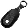 Kirain Custodia protettiva in pelle nera per chiave auto, compatibile con Mercedes Benz Classe C/E/G/S W223 W206 S300 S350 S400 S450 S350L S400L S450L S500L Maybach, custodia protettiva per chiave auto a 3