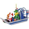 Cape Shore Alligatore guidato Airboat con Babbo Natale e renna ornamento per le vacanze di Natale
