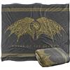 LOGOVISION GAME OF THRONES Coperta super morbida al tatto de Il Trono di Spade, La casa del drago, 152 x 127 cm