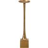 BigBuy Home Portacandele 12 x 12 x 48,5 cm Oro Alluminio