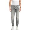 Replay Jeans da Uomo Anbass Slim-Fit Hyperflex con Elasticità, Nero (Nero 098), 31W / 32L