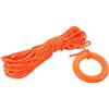 Regun 30m Floating Lifesaving Rope, corda di salvataggio galleggiante in acqua, corda da lancio professionale all'aperto da, con anello galleggiante, per la pesca in barca all'aperto, Rosso
