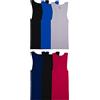 Fruit of The Loom Sleeveless Tank A-Shirt, Tag Free & Moisture Wicking, Ribbed Stretch Fabric Intimo, Confezione da 6 - Colori Assortiti, L (Pacco da 6) Uomo