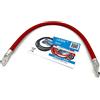 eXODA 50mm² cavo batteria 50cm con terminali M8 rosso 99 9 percento rame max 8064 watt 672A a 12V ideale per auto barca moto alta capacità e fornitura stabile