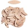 Eruceky 100 Pezzi Biscotti da falegname, Biscotti per Giuntare Legno, per Falegnami e Progetti Fai da Te
