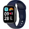 BDIG Cinturino Compatibile con Xiaomi Redmi Watch 3 Active/3 Lite,Colorato traspirante Braccialetto Sportivo di Ricambio in Morbido Silicone