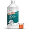 AniGo Olio di salmone premium per cani, 1 litro, Omega 3 e 6 barf olio per cani, olio di salmone per cani, 1 litro, olio di pesce ad alta dose, per uso alimentare
