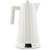 Alessi Plissè MDL21 W Bollitore elettrico con controllo della temperatura Bianco
