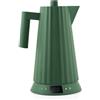 Alessi Plissè MDL21 GR Bollitore elettrico con controllo della temperatura Verde