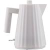 Alessi Plissè MDL06/1 W Bollitore elettrico Bianco