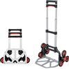 Carrello portapacchi pieghevole 3 ruote con portata max 70 Kg