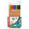 STABILO - Fineliner - point 88 | Astuccio da 10, Colori assortiti