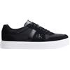 Calvin Klein Uomo Sneakers con Suola Preformata Classic Lace in Pelle, Nero (CK Black), 41