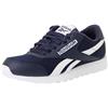 Reebok Scarpe da Ginnastica Unisex Royal Prime Run, Blu Navy/Bianco/Bianco, 35 EU, Navy White White, 35 EU