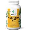 VITA 1 VITA1 Coenzima Q10 da 100 mg capsule vegane 120 capsule di coenzima naturale Q10 in pratica da 4 a 8 mesi senza aromi, coloranti
