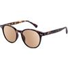 OKH Unisex Classico Stile Rotondo Lettori Sole Occhiali Da Lettura Vintage Outdoor UV400 Lenti Occhiali da Lettura per Uomo e Donna (Tartaruga/Marrone 3.50)