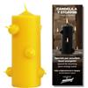 VELAS MARIANO Velone giallo 7 stoppini per rituali di pulizia, fortuna e successo personale - 16 cm di altezza x 5,5 cm di larghezza - Candela esoterica per chiarezza mentale, studi e prosperità