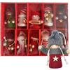 Oneshlee Gnomi Natalizi Piccoli In Legno, Gnomi Di Natale, Addobbi Albero Di Natale Particolari Originali, Decorazioni Natalizie Per Albero, Addobbi Natalizi Per La Casa, Regali Natale Per Donna Bambini
