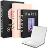 HAOCHEN 3 Pz Libri Decorativi Arredamento, Set di Libri Finti Decorativi Design, Scatola Portaoggetti Scatole Decorative, Libro Contenitore per Ufficio, Tavolini da Caffè, Arredamento per Casa Home Decor