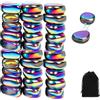 XFSRG 30 Pezzi Magneti in Ematite Colorate Pietre Irregolari Magnetici Frigorifero Per Riunioni Domestiche Uffici