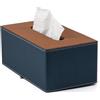 evomosa Scatola per fazzoletti cosmetici, 25,5 x 14,2 x 10,5 cm Supporto per scatola di fazzoletti, Coperchi rettangolari per fazzoletti Kleenex Porta fazzoletti rettangolare per bagno casa ufficio