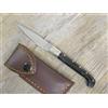 pattada COLTELLO 17,5 CM lama 8 cm SARDEGNA SARDO Pattada MANICO CORNO DI MUFLONE fodero