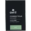 Avril - Correttore Bio - Texture Cremosa - Applicazione Dito o Pennello - 100% di origine naturale - Certificato Bio Ecocert - Made in Italy - 4g