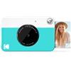KODAK Printomatic Fotocamera Digitale a Stampa Istantanea con Carta Fotografica Adesiva Zink 2x3 (5,1x7,5 cm), 5 MP, Portatile, Creativo Regalo per Compleanni, Natale e Festività, Colore: Blu