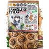 Nabür - 500g Cannella di Ceylon in Polvere BIO, Cannella Macinata di Madagascar, Senza additivi, Gusto intenso, Qualità superiore