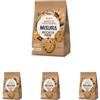 Misura Biscotti con Gocce di Cioccolato Fondente Fibrextra | 100% Farina Integrale | Ricchi in Fibre | Confezione da 1160 grammi