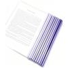 YIPUETERNITY 10pcs Trasparente A4 Copertine per Rilegatura, Trasparenti Copertine Rapporto, Copertina File Trasparente A4, Plastica Rapporto Copertina con Barra Scorrevole per Documenti. Può Contenere 40 Fogli (D)