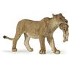 PAPO - Statuetta Leonessa con Leone Cucciolo Realistica - 3 Anni + - Collezione La Vita Selvaggia - Gioco Educativo Famiglia della Savana - Idea Regalo Giocattolo Bambina Bambino